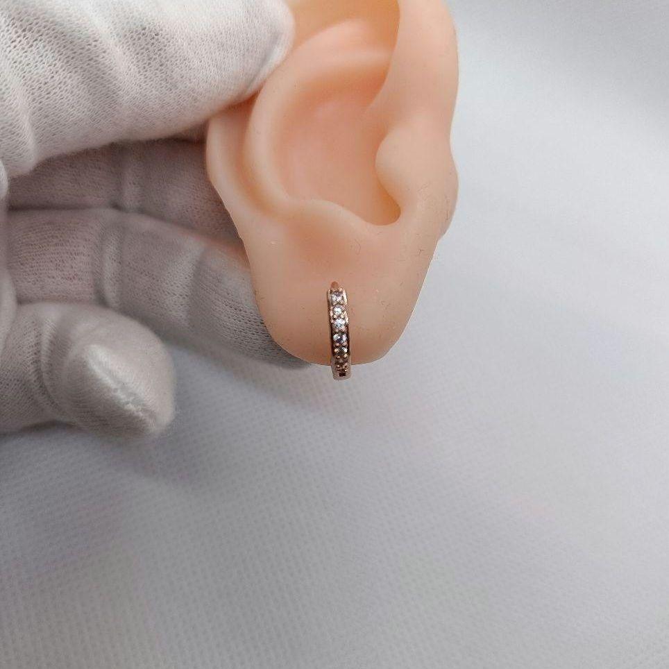 訳あり 最高級釘ピアス フープピアス ダイヤモンド