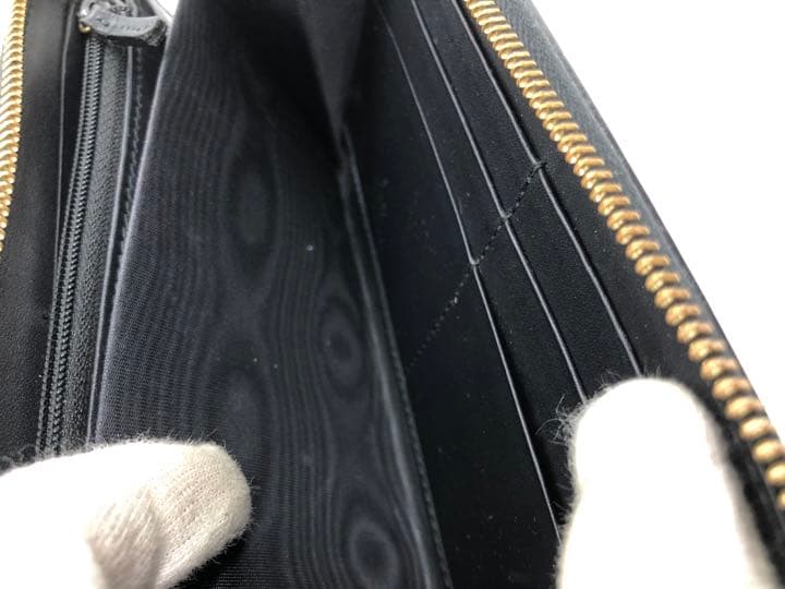 GUCCI リボン ラウンドファスナー 長財布 グッチ 正規品 | www