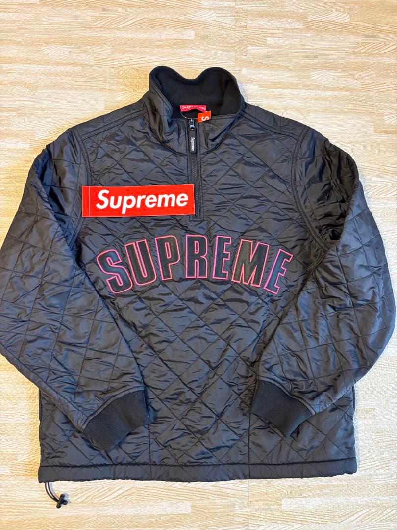 Supreme キルティングジャケット ブラックM