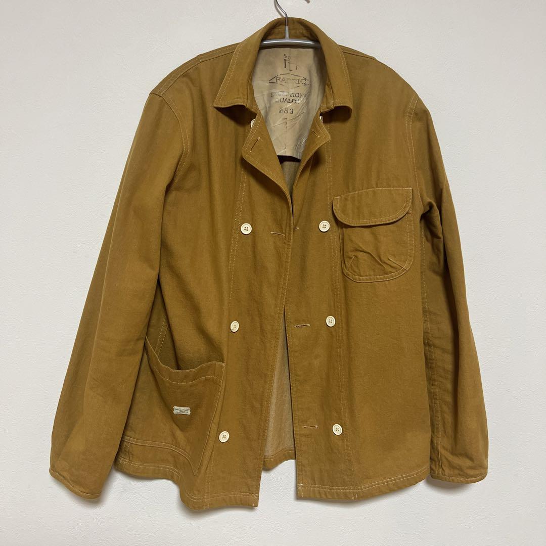 EEL イール　ジャケット　Mサイズ　からし色　黄色　イエロー　No 83