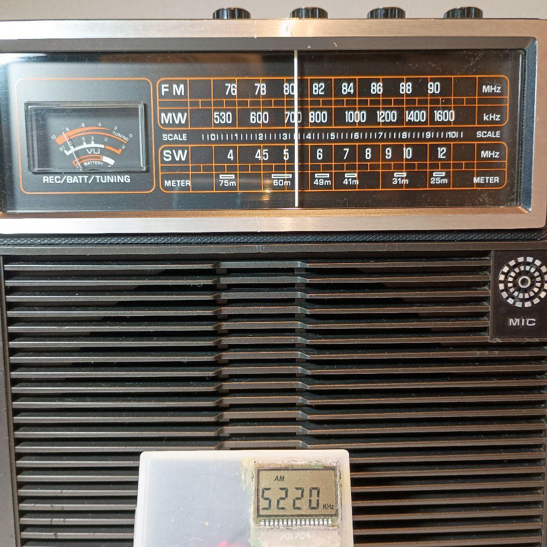 松下電器　ラジカセ　RQ-560 動作品(整備品)です。