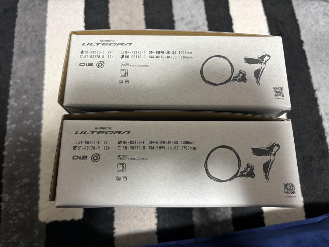 シマノ アルテグラdi2 ST-R8170/BR-R8170 左右前後セット