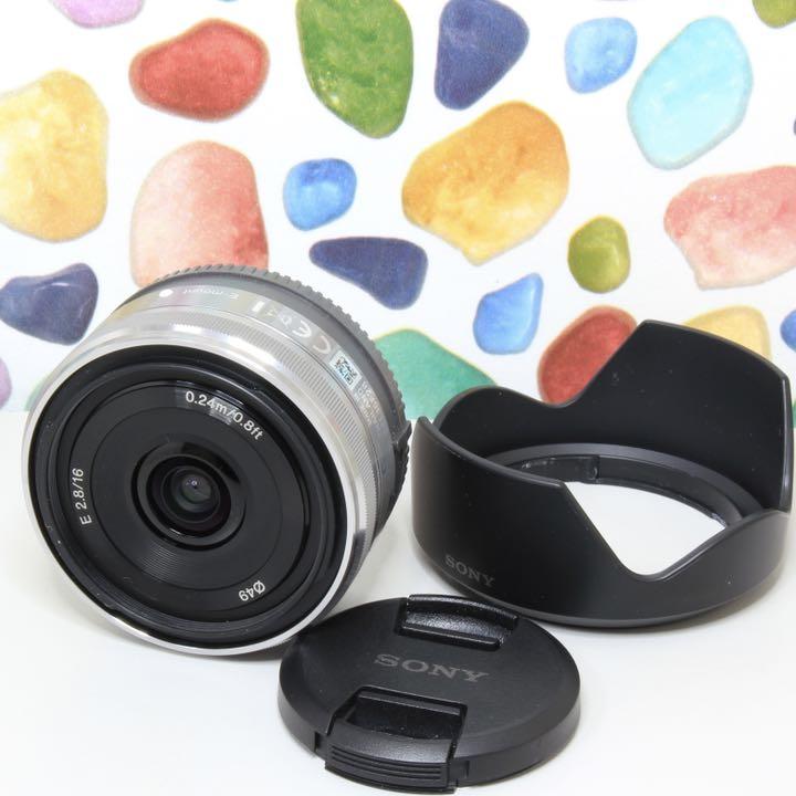 ❤️広角単焦点レンズ ☆NEX αシリーズ☆ SONY 16mm 2.8 ★美品