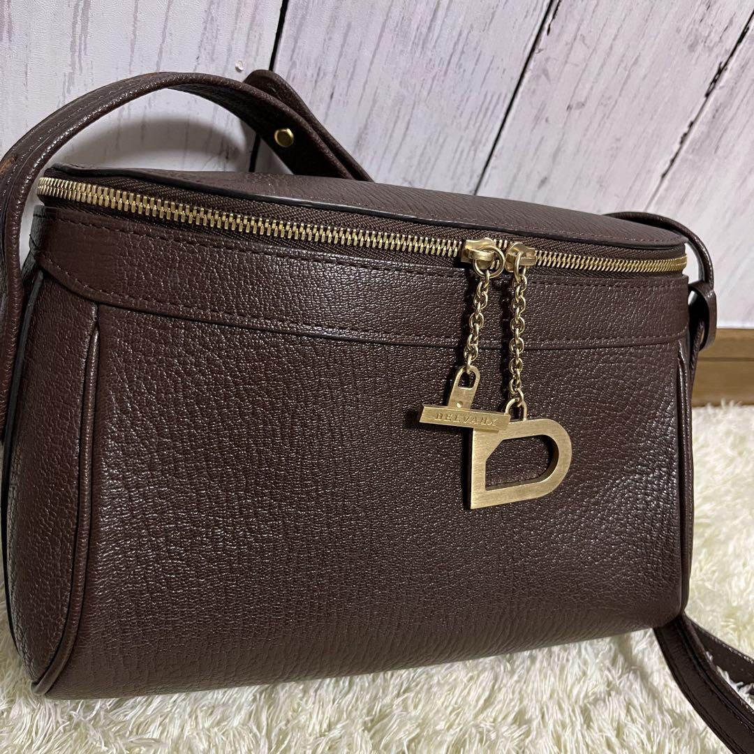 DELVAUX デルヴォー D金具 レザー ショルダーバッグ ヴィンテージ