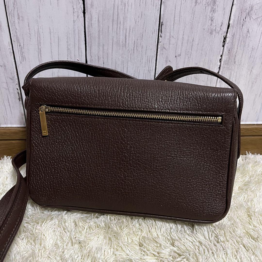 DELVAUX デルヴォー D金具 レザー ショルダーバッグ ヴィンテージ