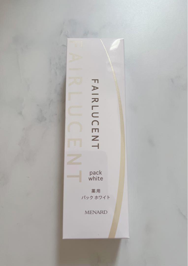 メナード フィアルーセントFAIRLUCENT 薬用パックホワイト110g