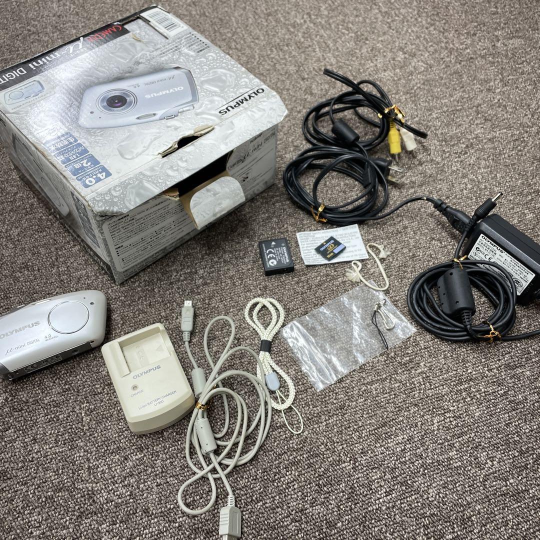OLYMPUS μ-mini DIGITAL 4.0メガピクセル OLYMPUS μ-mini DIGITAL 4.0メガピクセル