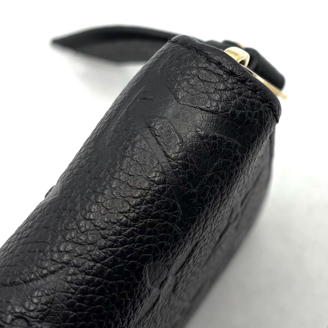 【未使用級品】ルイヴィトン　モノグラム　アンプラント　ブラック　黒　長財布　財布