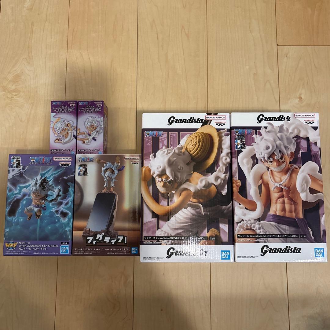 ワンピース ニカ フィギュアセット 6点 - メルカリ