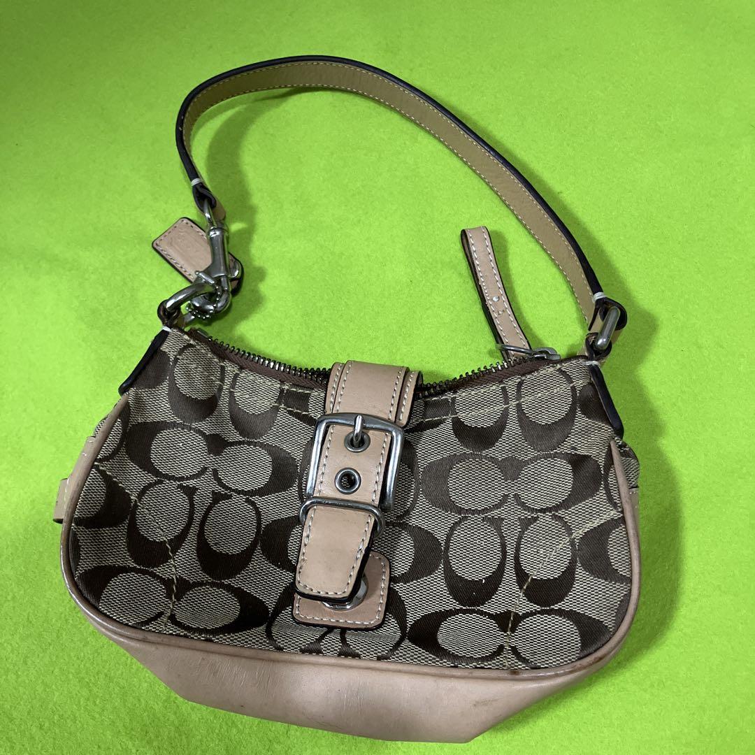 coachミニバック【中はとても綺麗です。セール中すぐご購入OK‼️ 注目数最多
