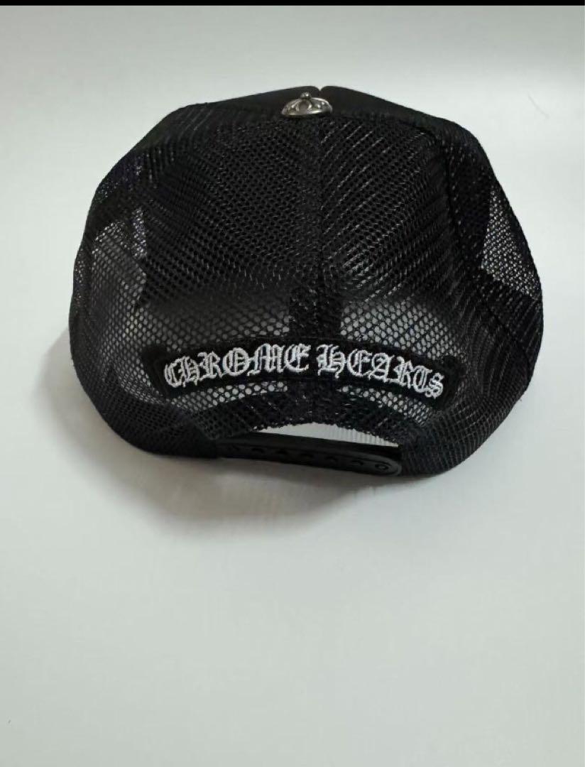 CHROME HEARTS メッシュキャップ ホワイト/ブラック