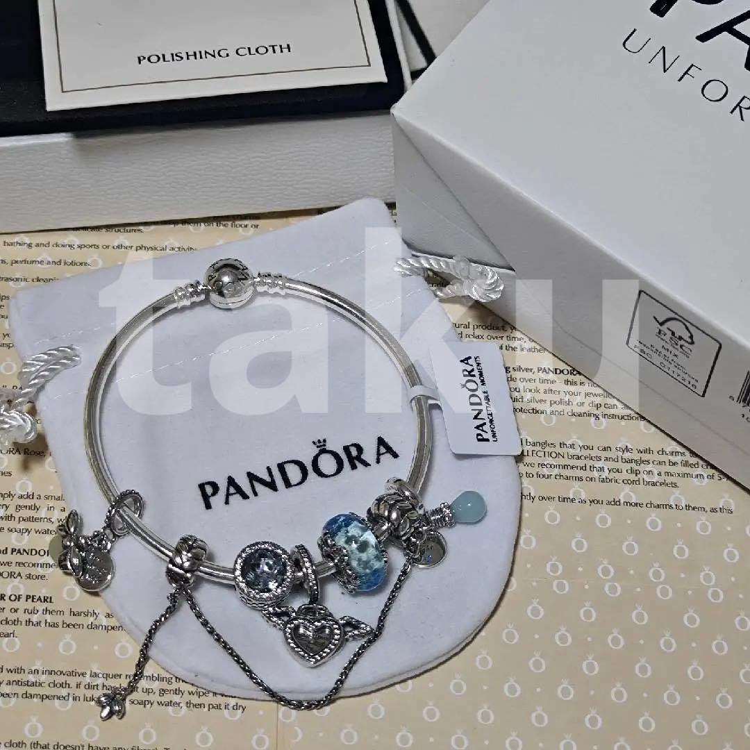 PANDORA シルバー チャーム 925 ブレスレット