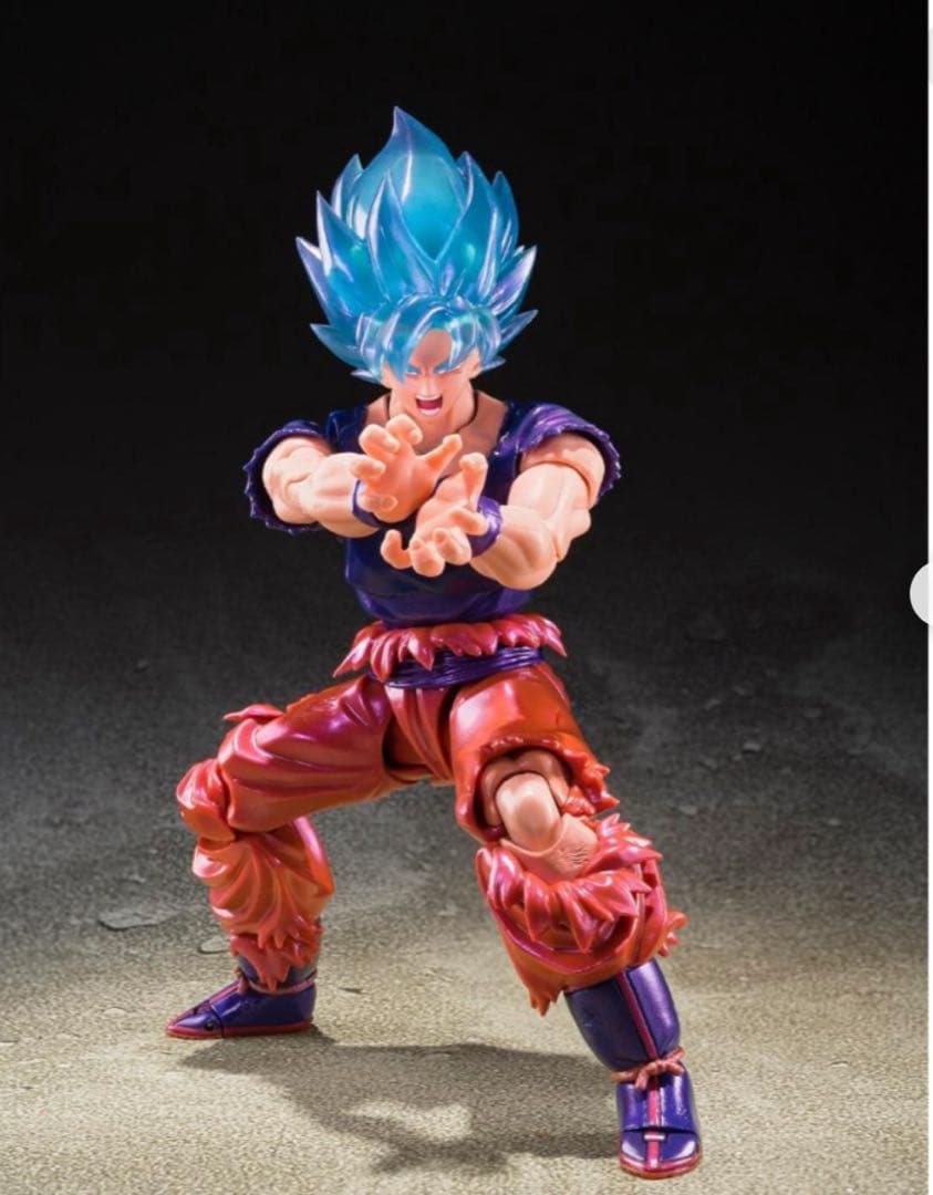 S.H.Figuarts スーパーサイヤ人ゴッドスーパーサイヤ人　孫悟空　界王拳