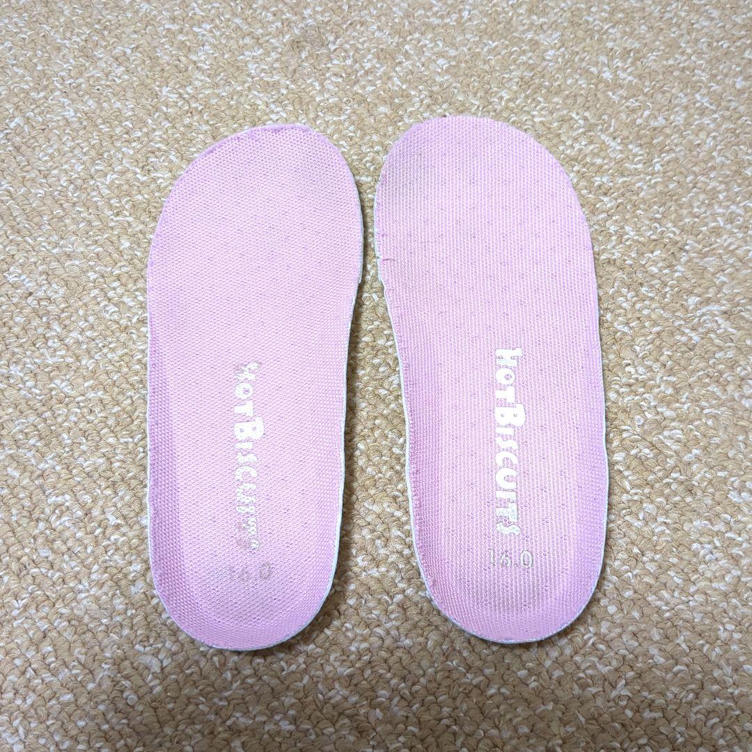 ミキハウス　サンダル　シューズ　うさこ　ピンク　16 ミキハウスサンダルシューズうさこピンク16