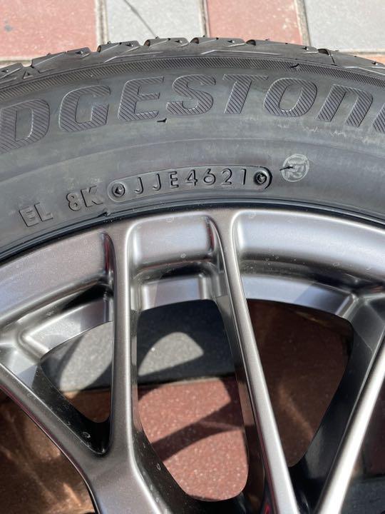 ヴォクシー⋭ 新車外し 純正 BBS製 鍛造 QoXOd-m81612160014 205 55R16 タイヤホイールセット エクスファ