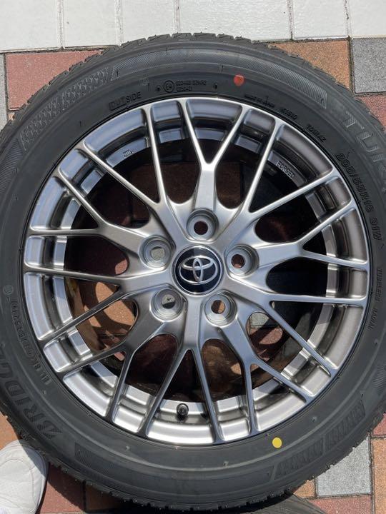 ヴォクシー⋭ 新車外し 純正 BBS製 鍛造 QoXOd-m81612160014 205 55R16 タイヤホイールセット エクスファ
