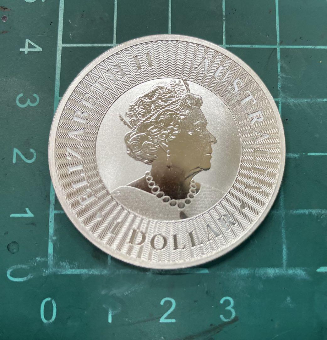 2020年 オーストラリアンカンガルー 1ドル 銀貨