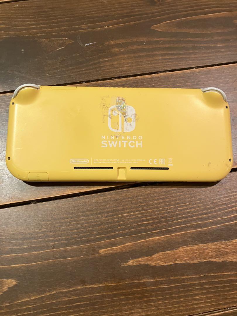 NINTENDO SWITCH LITE イエロー　スイッチライトジャンク