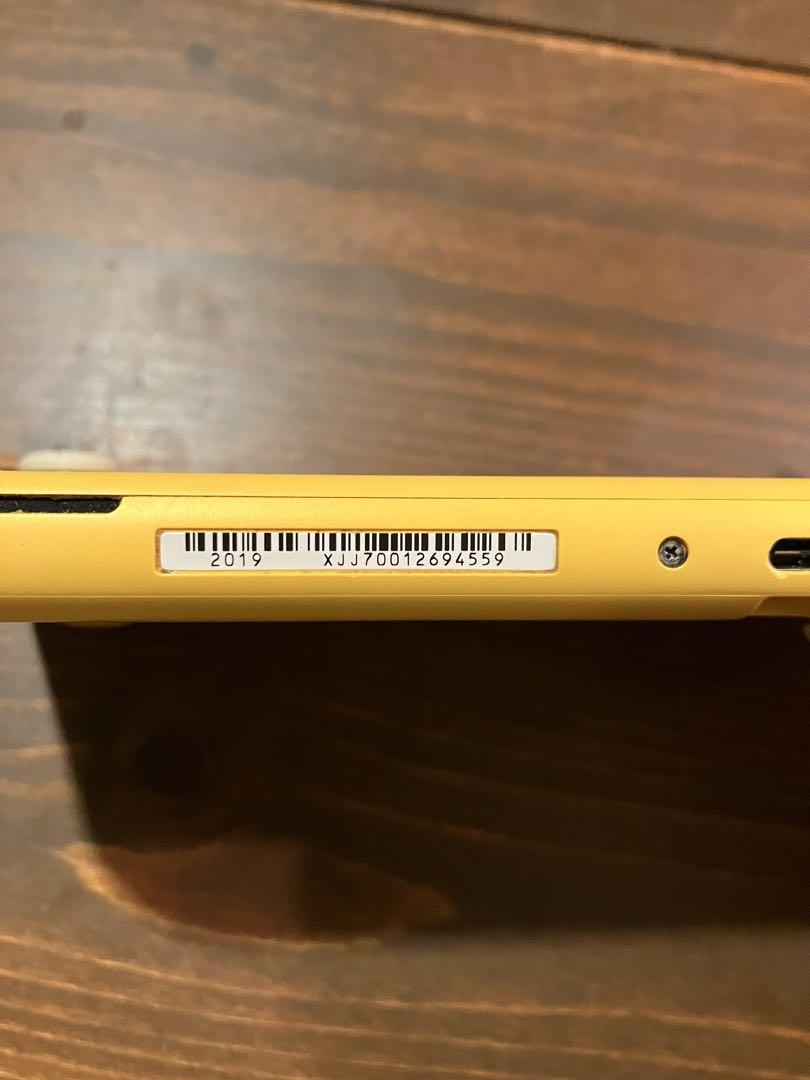 NINTENDO SWITCH LITE イエロー　スイッチライトジャンク