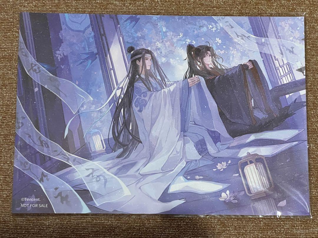 魔道祖師上海カフェ限定　ランチョンマットA3とコースター