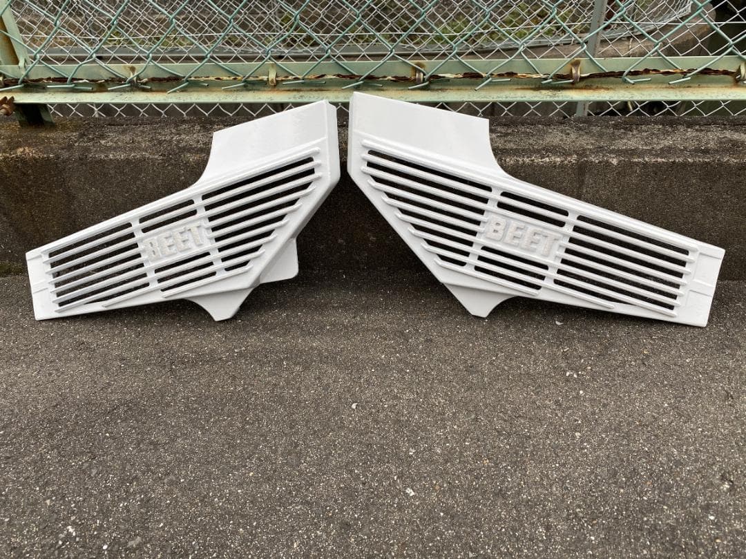 CBR400F アルフィン サイドカバー 白/NC17　BEET キジマ