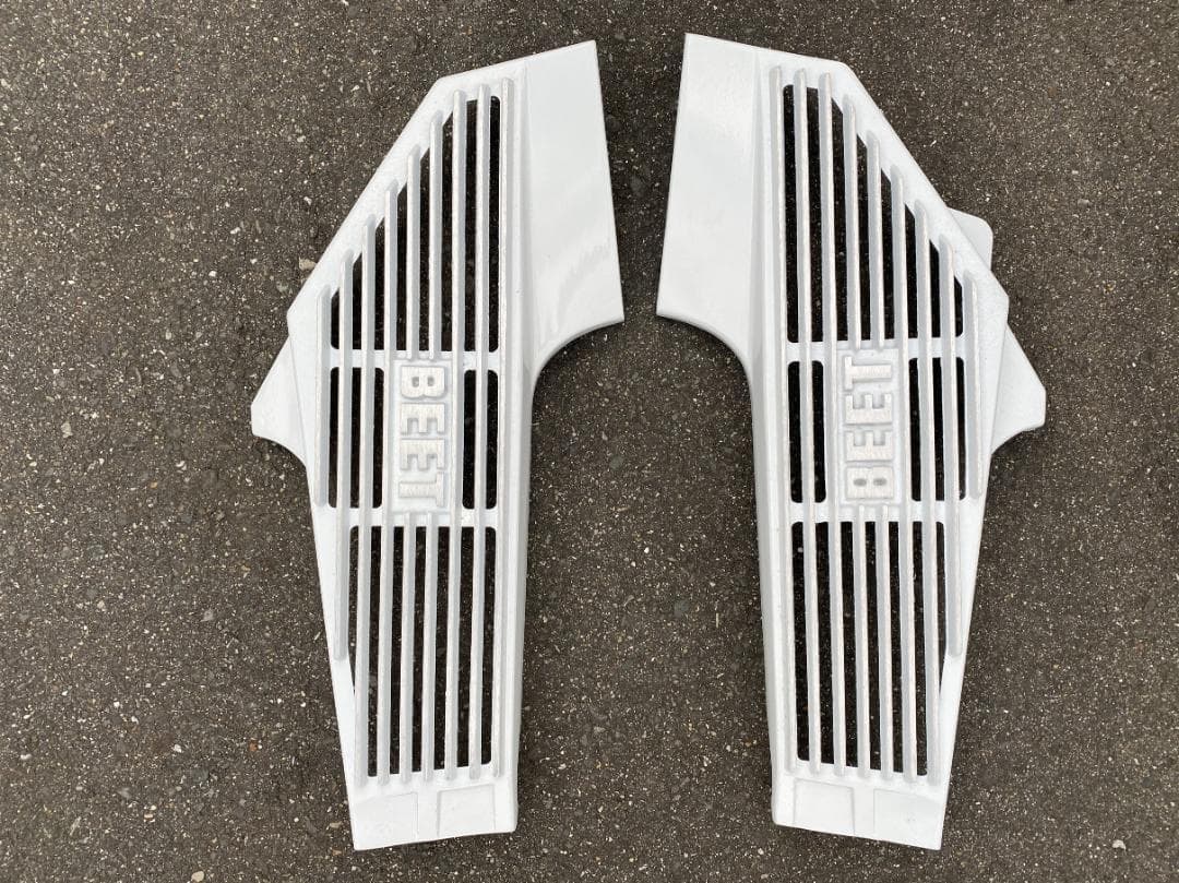 CBR400F アルフィン サイドカバー 白/NC17　BEET キジマ