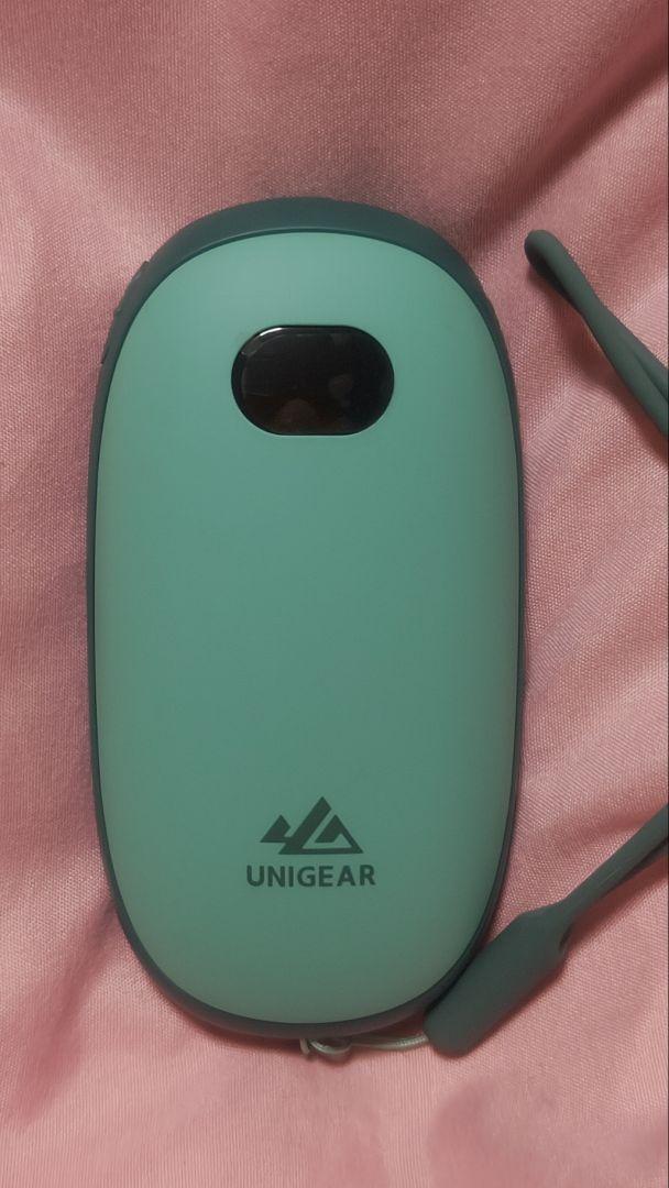 UNIGEAR  ユニジア 充電式カイロ  HW02 10000mAh グリーン