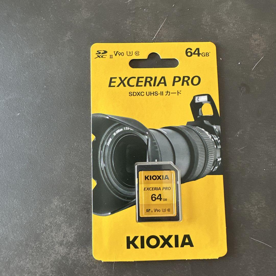 M*A様 KIOXIA EXCERIA PRO 64GB SDXC UHS-II
