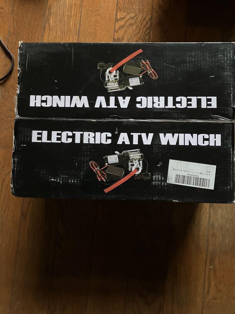 新品未使用　電動ウィンチ
