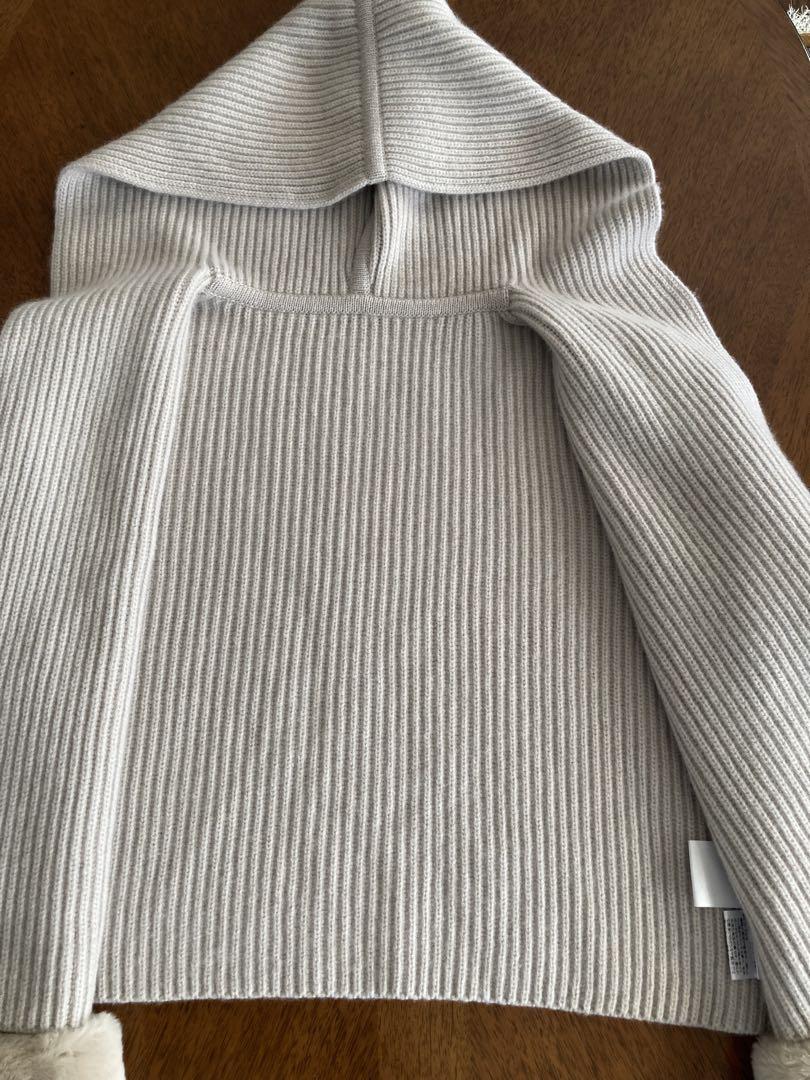フォクシー カシミヤ100% ニット カーディガン 38 美品 FOXEYフォクシーカシミヤ100%カーディガン