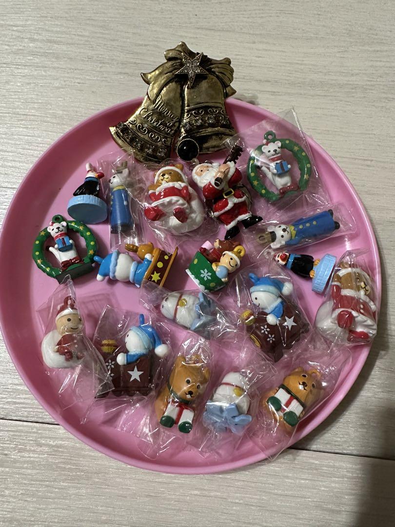 クリスマスツリー飾り、ブローチ付き