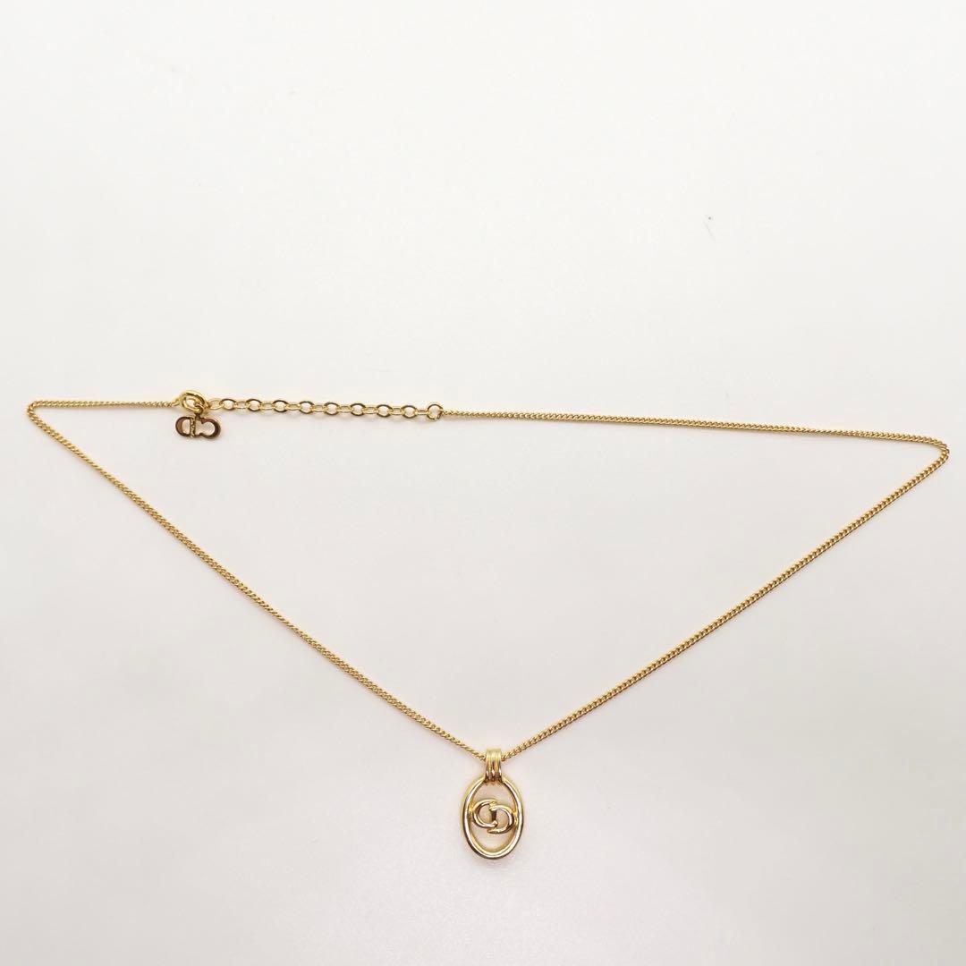 極美品　未使用級　クリスチャンディオール　CDロゴ　刻印　ゴールド