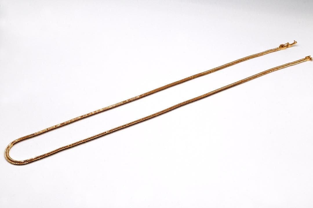 【新品】18金喜平ネックレス12面トリプル15g60cm 品質証明書 即日発送