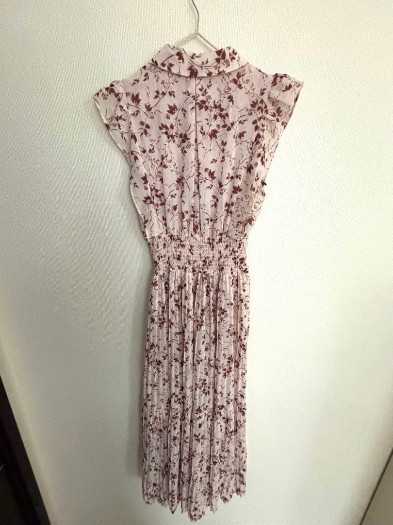 ✨美品✨SNIDEL フラワープリント ロングワンピース 半袖　サイズ1