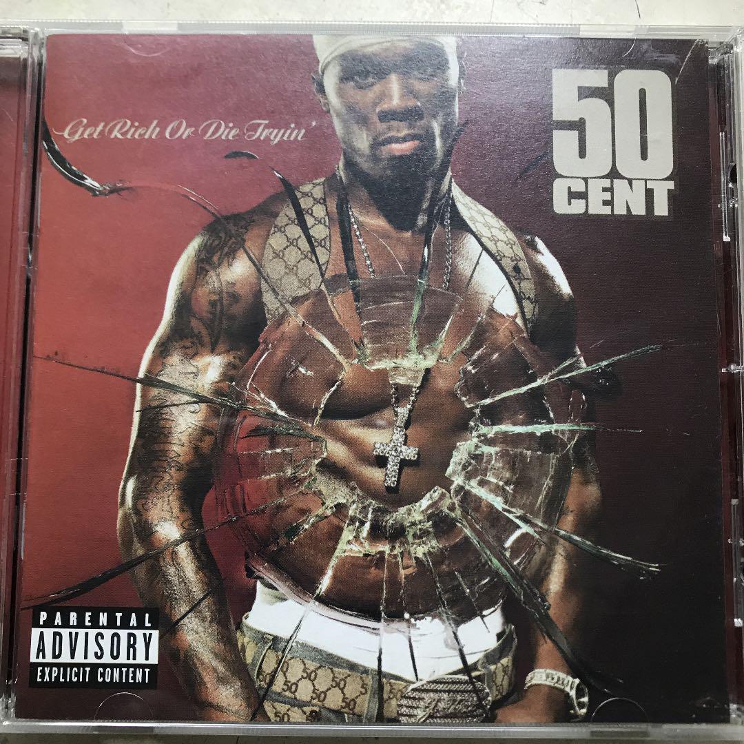 50CENT get rich or die tryin' CD - メルカリ