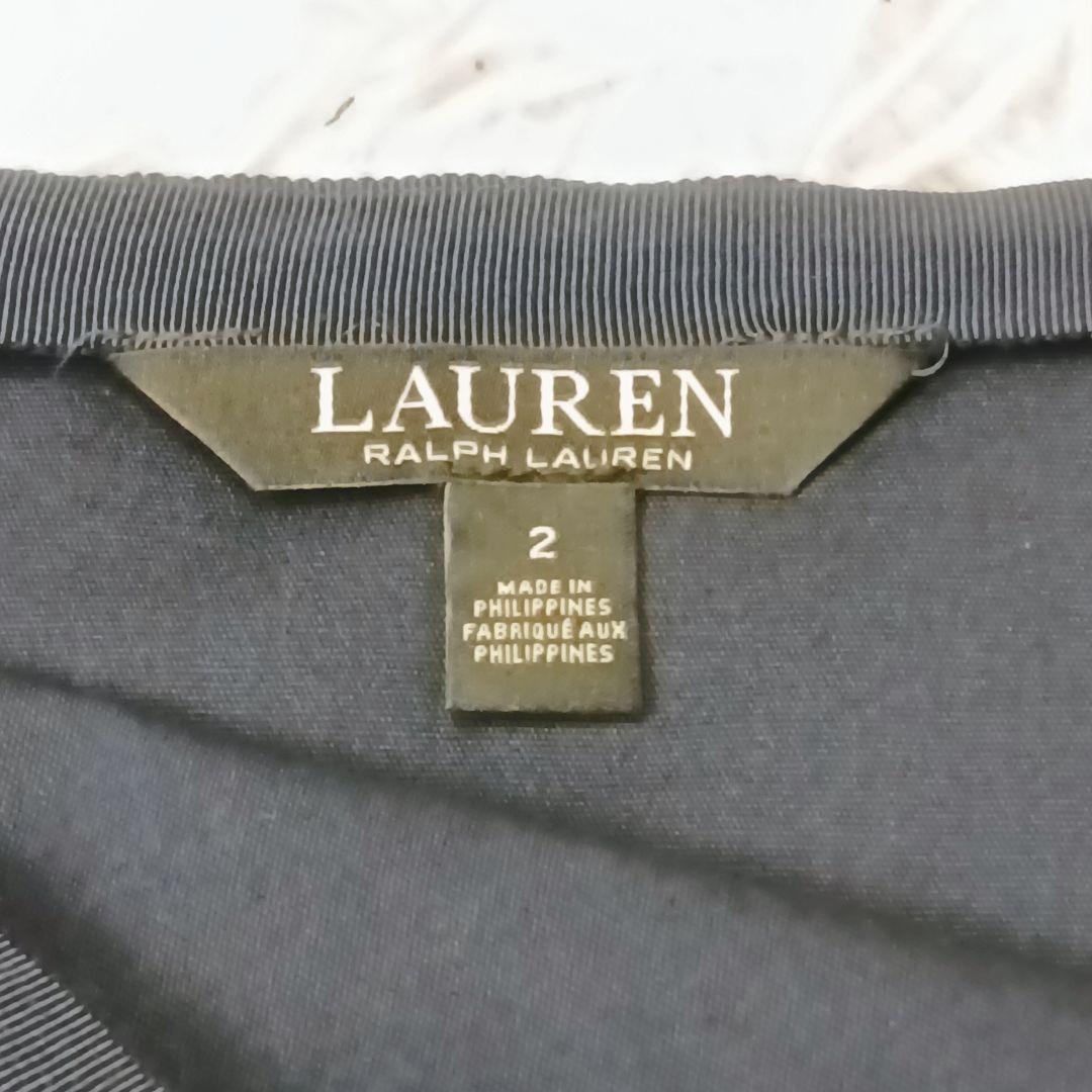 Lauren Ralph Lauren サイドプリント フレアスカート Aライン