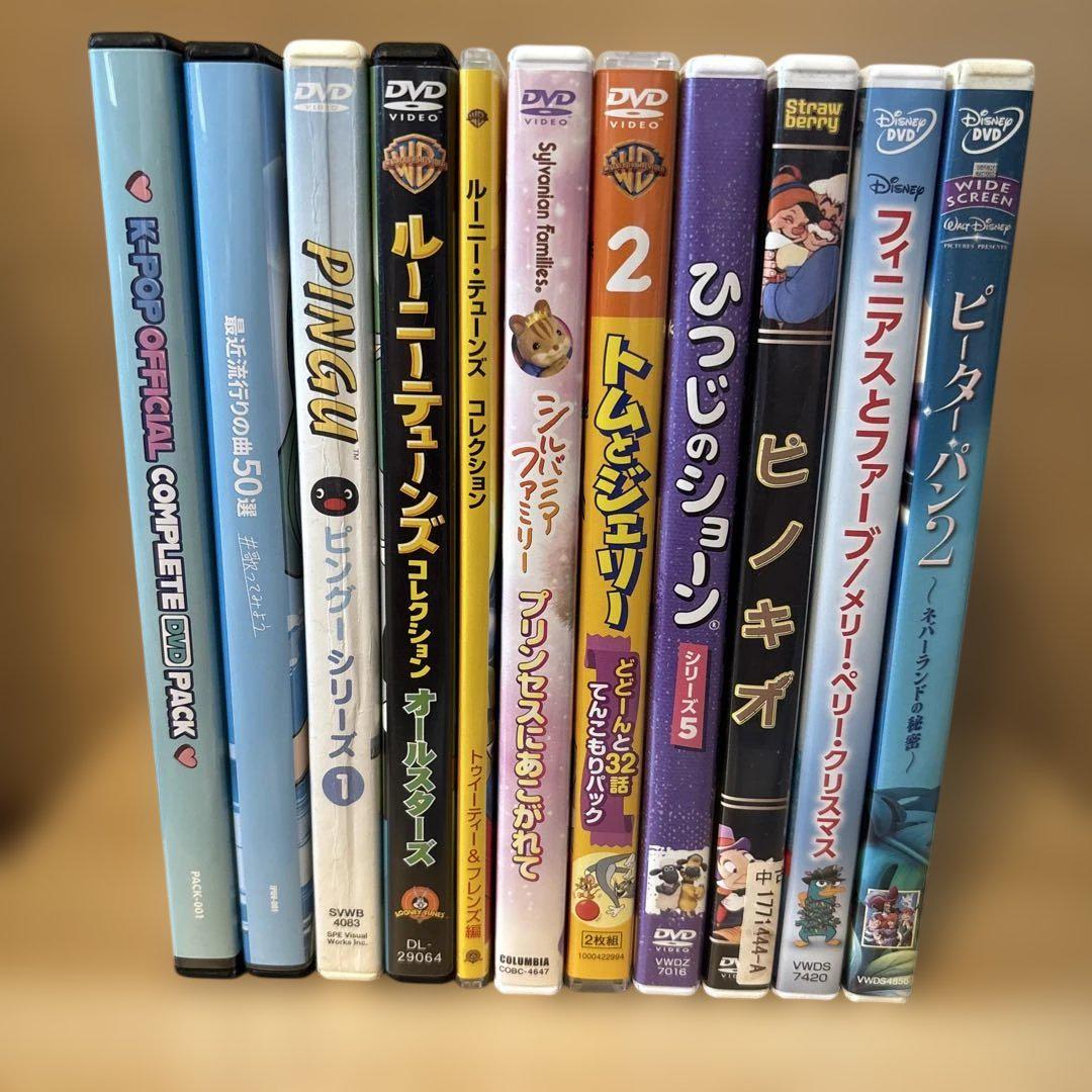 ディズニー アニメ DVD コレクション ディズニー アニメ DVD コレクション 4枚セット Disney - メルカリ