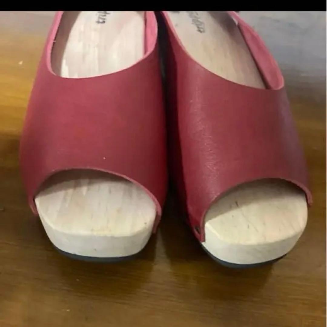 trippen サンダル　赤　試着のみ