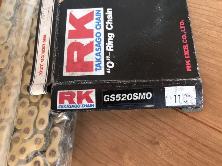 RKチェーン　GS520SMO 110L  スーパーゴールドシリーズ　　未使用