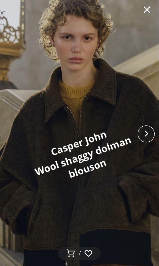 Casper John ウールシャギードルマンブルゾン