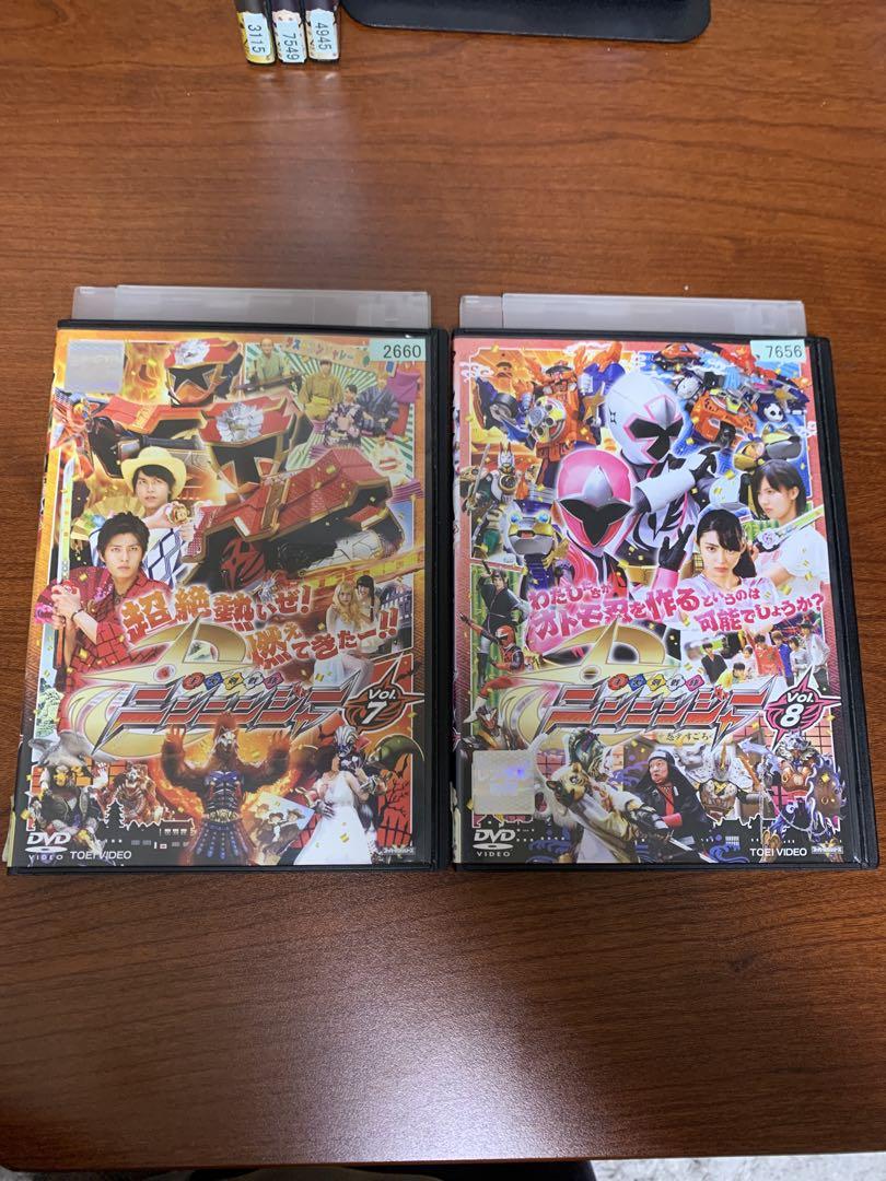 レンタルアップ スーパー戦隊シリーズ 手裏剣戦隊ニンニンジャー　DVD　全巻