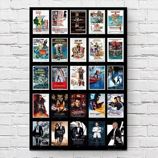 高質 映画ポスター 007 オールシリーズ us1 ファイトクラブ of1 セット