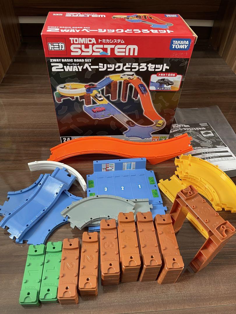 〔廃盤品〕タカラトミー トミカシステム 2WAYベーシック道路セット　トミカ