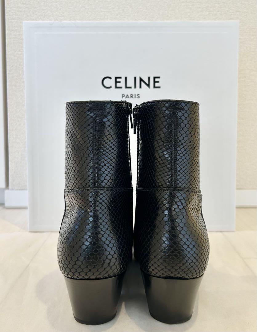 CELINE セリーヌ ブーツ 黒(パイソン) 4601824N0129 CELINE セリーヌ ブーツ 黒(パイソン) 4601824N0129 (CELINE