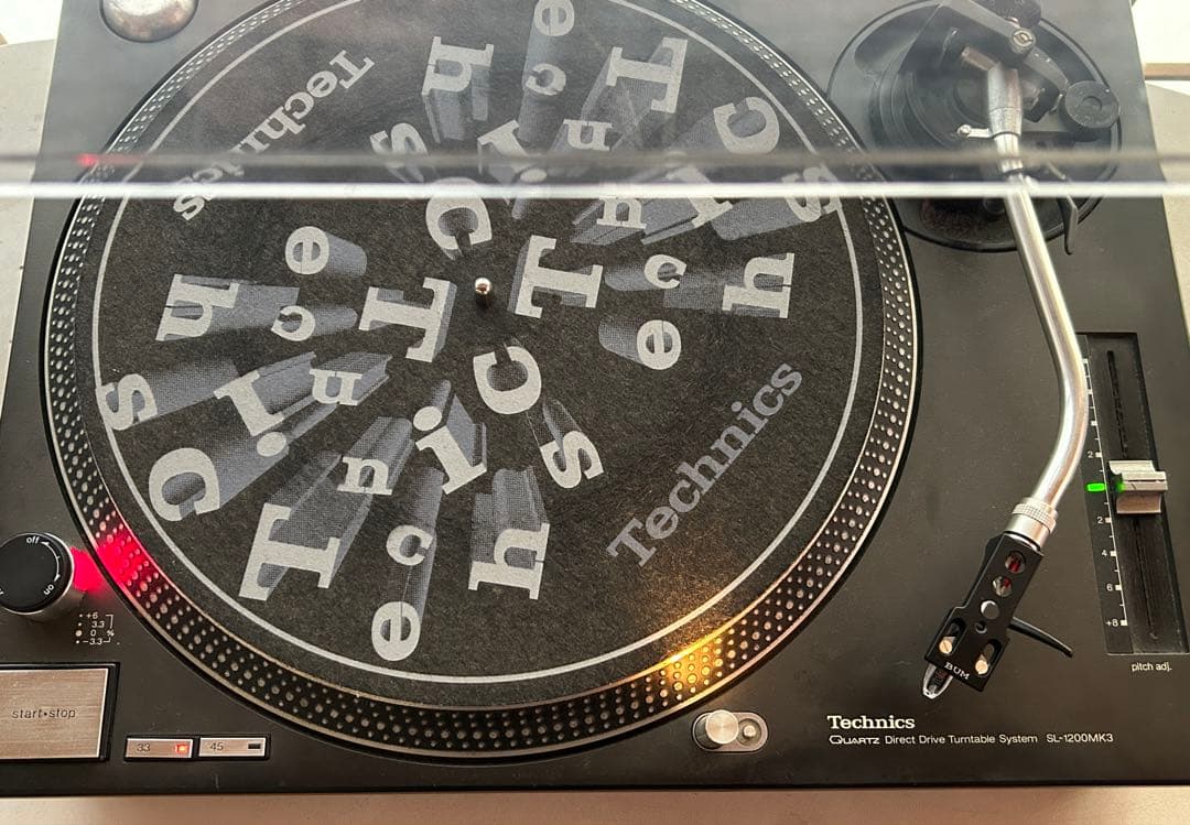 Technics SL-1200 MK3 Ortofonレコードプレーヤー本体