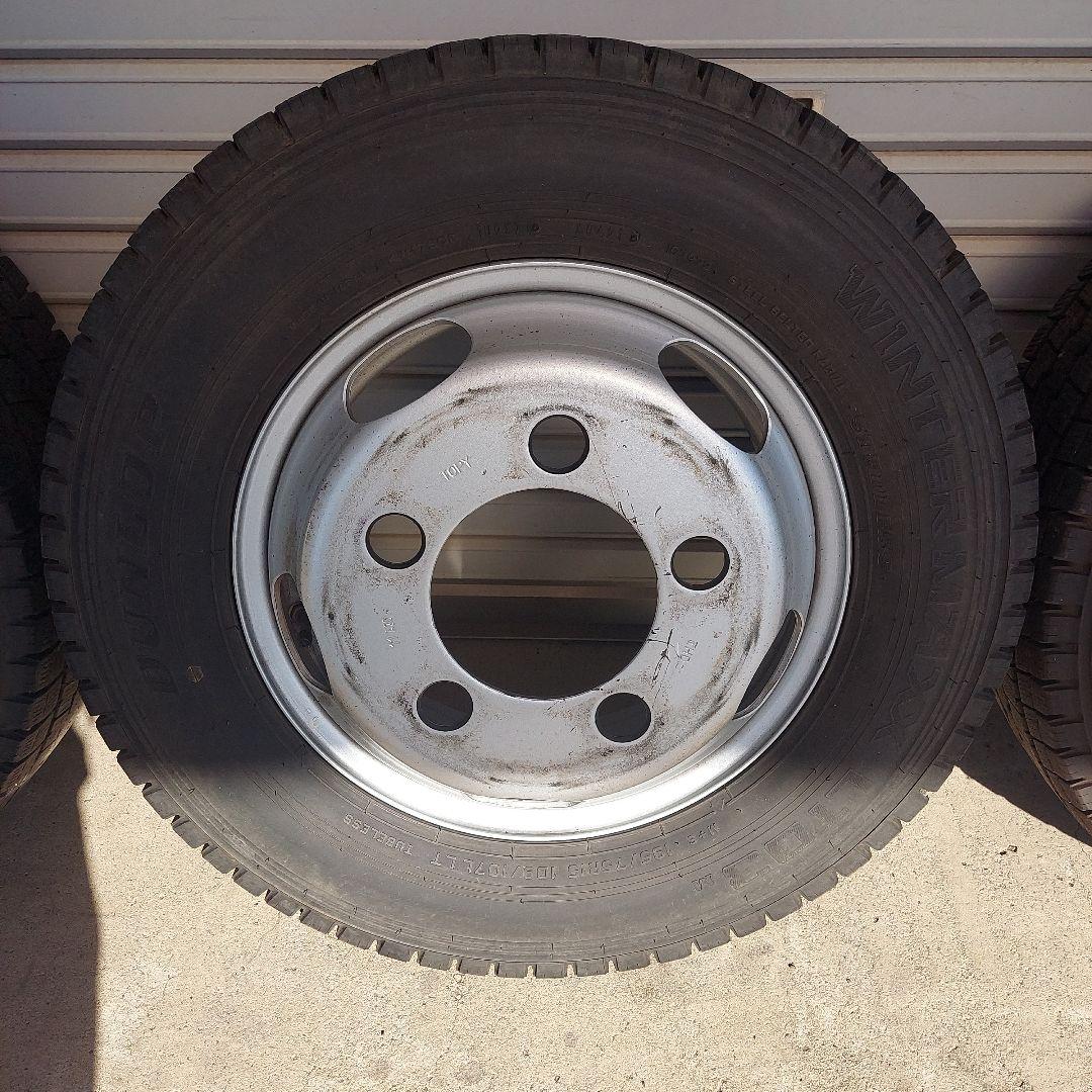 ZTダンロップ中古スタッドレスタイヤ6本195/75R15109/107L
