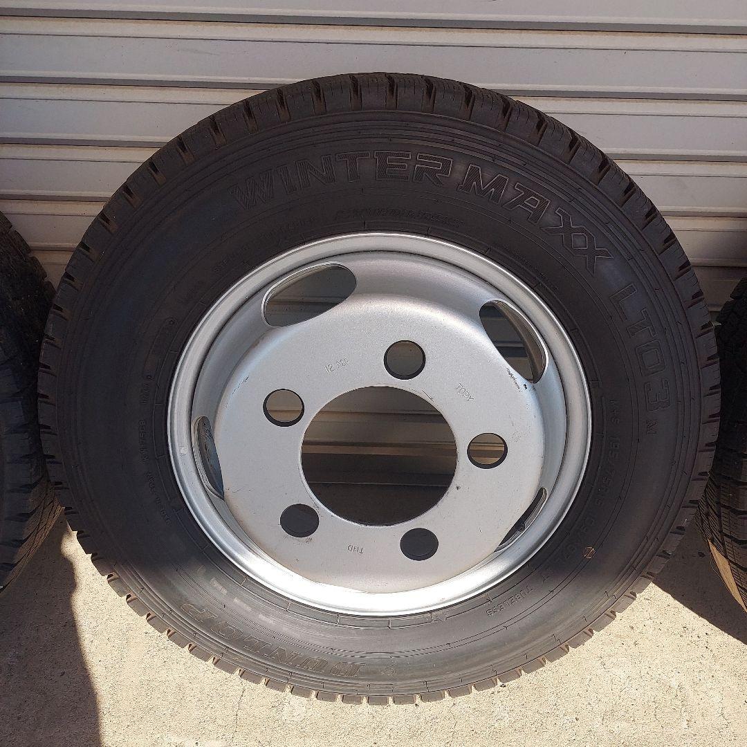 ZTダンロップ中古スタッドレスタイヤ6本195/75R15109/107L