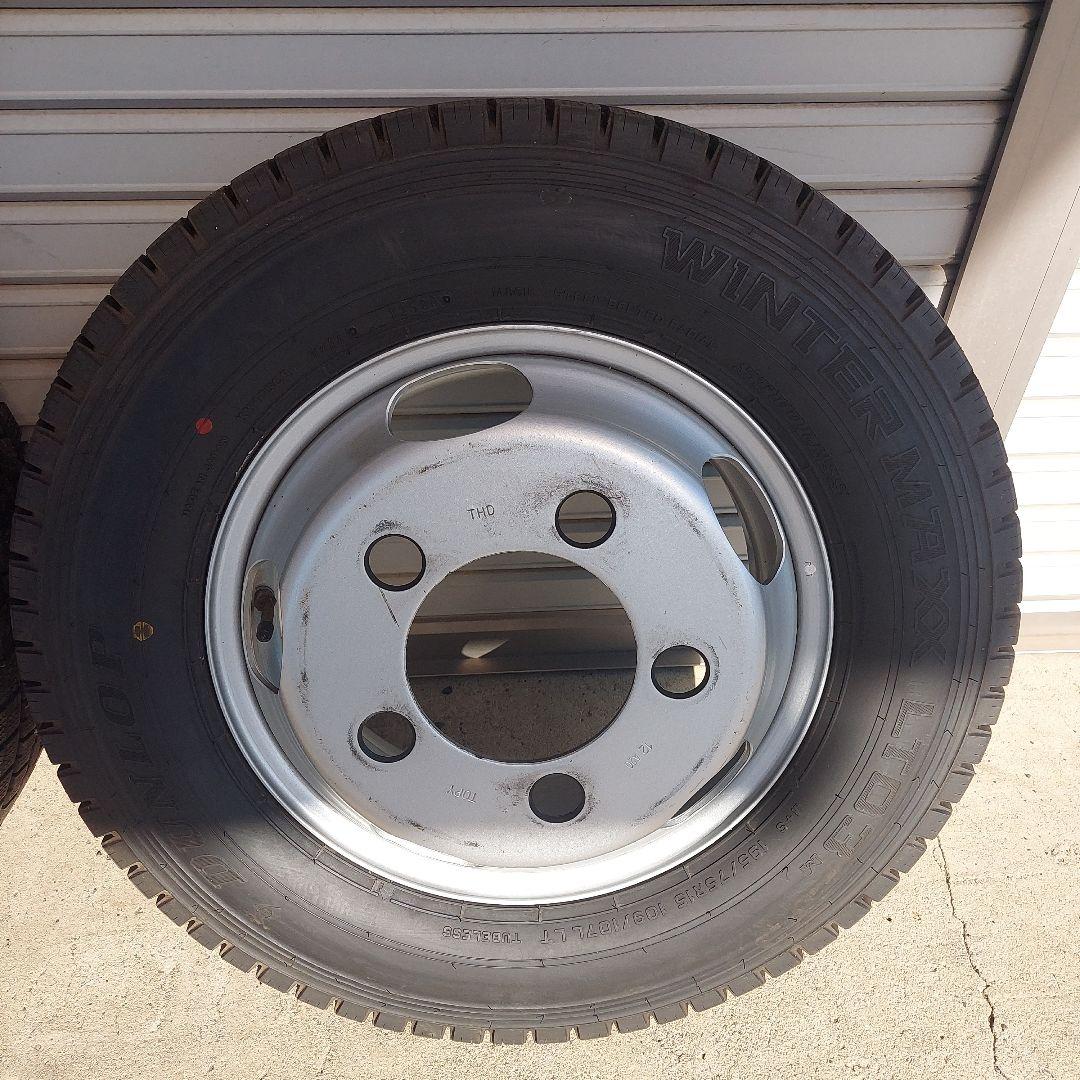 ZTダンロップ中古スタッドレスタイヤ6本195/75R15109/107L