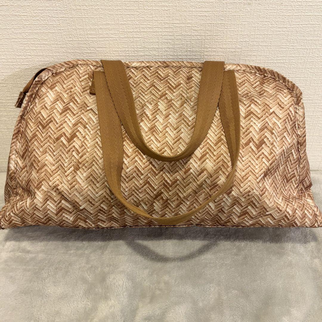 レスポートサック　ハワイ限定　バッグ　カゴバッグ風　トートバッグ　刺繍　アロハ