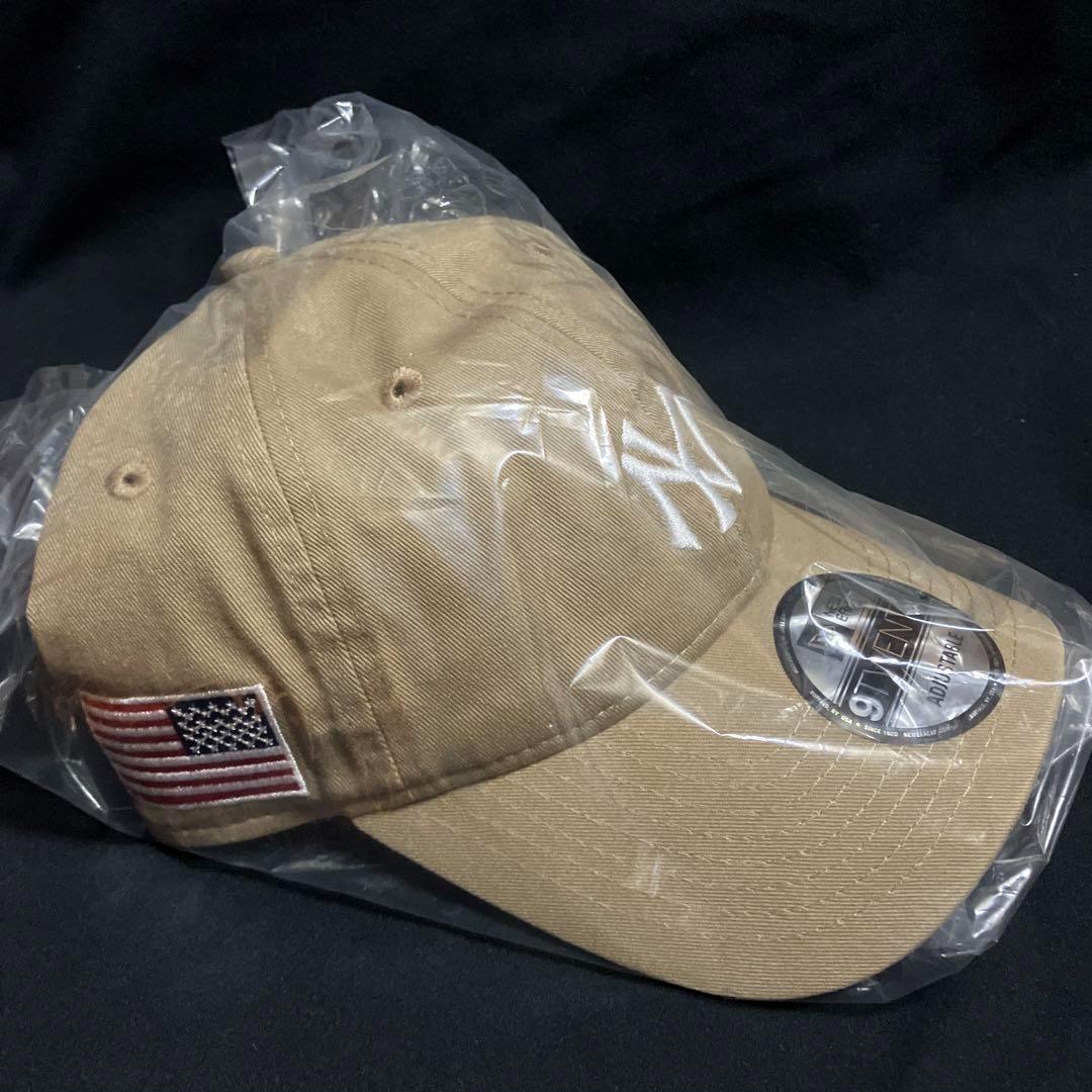 新品NEW ERA 9 TWENTY Stars & Stripes NYカーキ